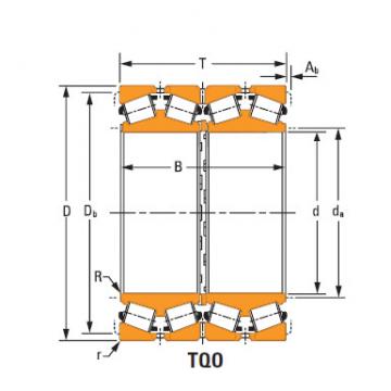 four-row tapered roller Bearings ee291176d 291751cd