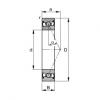 angular contact ball bearing installation HCS7004-E-T-P4S FAG