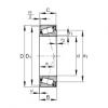 tapered roller bearing axial load JK0S070-A FAG