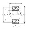 angular contact thrust bearings 3222-M FAG