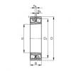 spherical roller bearing axial load 240/670-B-K30-MB FAG #1 small image