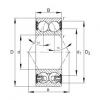 angular contact thrust bearings 3202-BD-2HRS-TVH FAG