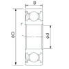 Bearing Original Brand R12-Z  CYSD   