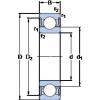 Bearing Original Brand W  6007-2RZ  SKF   #1 small image