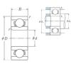 Bearing Original Brand MR  126  NSK   #1 small image