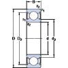 Bearing Original Brand W  6001-2Z  SKF  