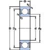 Bearing Original Brand W  608-2RZ  SKF   #1 small image