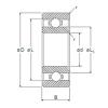 Bearing Original Brand R-1340  NMB   