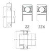 Bearing Original Brand M6205ZZ  KOYO   