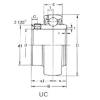 Bearing Original Brand UC308  CRAFT   