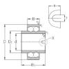 Self-Aligning Ball Bearings 11208 NKE #1 small image