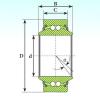 Self-Aligning Ball Bearings GE 12 BBL ISB