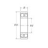 Self-Aligning Ball Bearings NLJ1/2 RHP