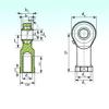 Self-Aligning Ball Bearings TSF 08 BB ISB