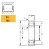 Cylindrical Roller Bearings 100RU33 Timken #1 small image