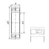 Cylindrical Roller Bearings 22228AEX NACHI #1 small image