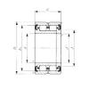 cylindrical bearing nomenclature TRU 203820UU IKO #1 small image