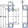 thrust ball bearing applications NJ 1060 MA SKF