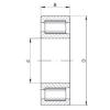 cylindrical bearing nomenclature SL192306 ISO