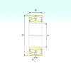 spherical roller bearing axial load 239/800 K ISB