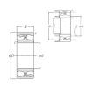 spherical roller bearing axial load 23968 NTN #1 small image