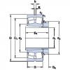 tapered roller thrust bearing 23038 CCK/W33 + H 3038 SKF #1 small image