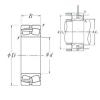 spherical roller bearing axial load 239/670CAE4 NSK