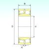 spherical roller bearing axial load 24122-2RS ISB #1 small image