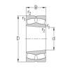 spherical roller bearing axial load 23968-K-MB-W33 NKE