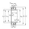 spherical roller bearing axial load 24126-E1-K30 + AH24126 FAG