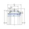 spherical roller bearing axial load 950SLPT1451 NSK