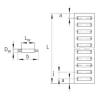 needle roller thrust bearing catalog BF5015 INA #1 small image