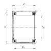 needle roller thrust bearing catalog BK0306-TV INA #1 small image