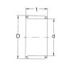 needle roller thrust bearing catalog K12X17X13 FBJ #1 small image