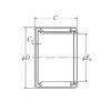 needle roller bearing sleeve MFJ-2012 NSK #1 small image