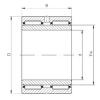 needle roller bearing sleeve NA6908 ISO