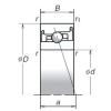 Angular Contact Ball Bearings 75BNR20XV1V NSK #1 small image