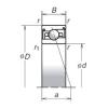 angular contact ball bearing installation 80BER29XV1V NSK #1 small image