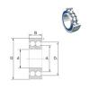 angular contact ball bearing installation S3309-2RS ZEN #1 small image