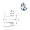 angular contact thrust bearings 3200-2RS ZEN