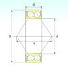 angular contact thrust bearings 3203-2RS ISB