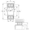 angular contact thrust bearings 3207-B-2RSR-TVH FAG