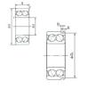 angular contact thrust bearings 5208N NACHI