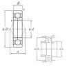 angular contact thrust bearings 6307BI KOYO