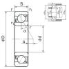 angular contact thrust bearings 7020 NACHI #5 small image