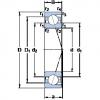 angular contact thrust bearings 7004 ACD/HCP4A SKF #5 small image