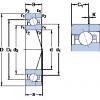 angular contact thrust bearings 7001 ACE/P4AH SKF #5 small image