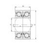 Angular Contact Ball Bearings 71904 CDB ISO