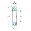 angular contact thrust bearings 7018CPA KOYO