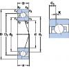 angular contact thrust bearings 7006 CE/HCP4AH1 SKF